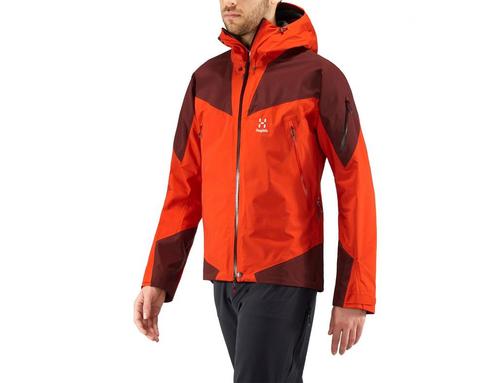 Haglöfs - Roc Spire Jacket - Oranje Shell Jas - S, Kleding | Heren, Sportkleding