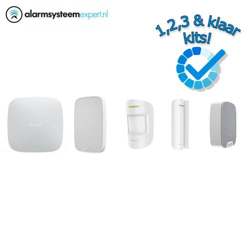 Alarmsysteem Kit 1 Draadloos (Wit), Doe-het-zelf en Verbouw, Alarmsystemen, Nieuw, Ophalen of Verzenden