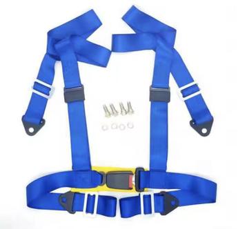 4 punts gordel set blauw. beschikbaar voor biedingen