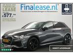 Audi A3 35 TFSI S-Line Marge 163PK AUT Clima Virtual €577pm, Auto's, Automaat, Overige carrosserieën, Nieuw, Zilver of Grijs