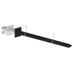 Burgerhout balkondoorvoer 2100-3000 mm incl. adapter 2x Ø80, Doe-het-zelf en Verbouw, Verwarming en Radiatoren, Verzenden, Nieuw