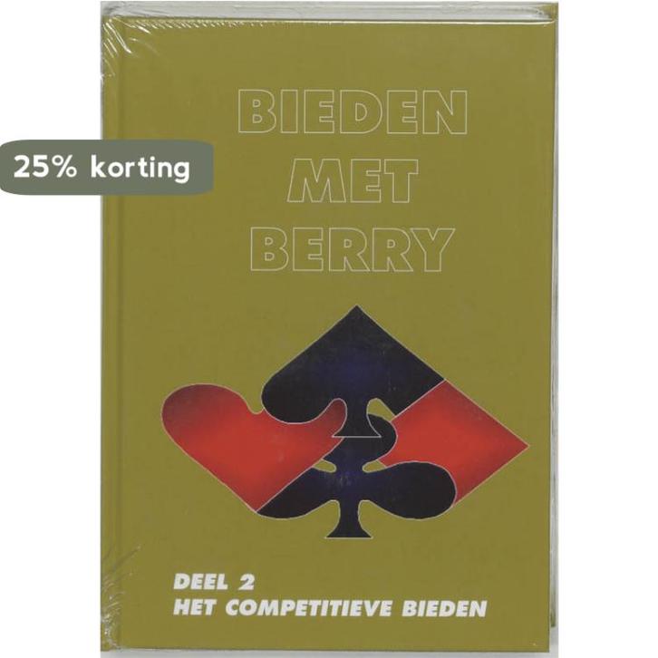 Het competitieve bieden / 2 competitieve bieden / Bieden met, Boeken, Hobby en Vrije tijd, Gelezen, Verzenden