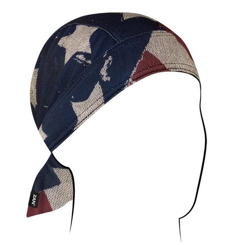 ZAN Headgear flydanna met zweetband - patriot, Motoren, Kleding | Motorkleding, Nieuw met kaartje, Verzenden
