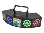 Ibiza Light COMBI-FX4 3-in-1 Lichteffect Wash, Moonflower En, Muziek en Instrumenten, Licht en Laser, Nieuw, Overige typen, Verzenden