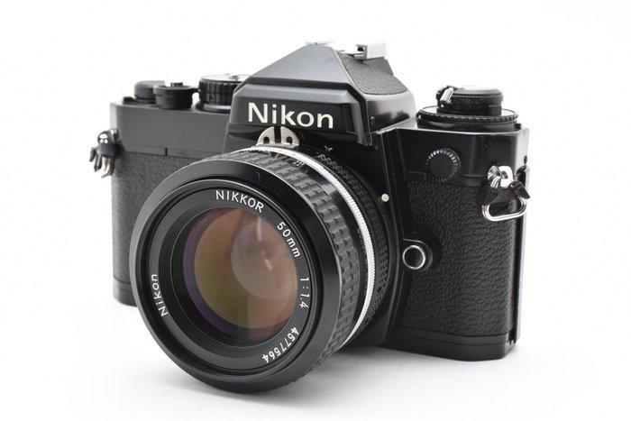 Nikon FE black + Ai 1.4/50mm | Single lens reflex camera, Audio, Tv en Foto, Fotocamera's Analoog