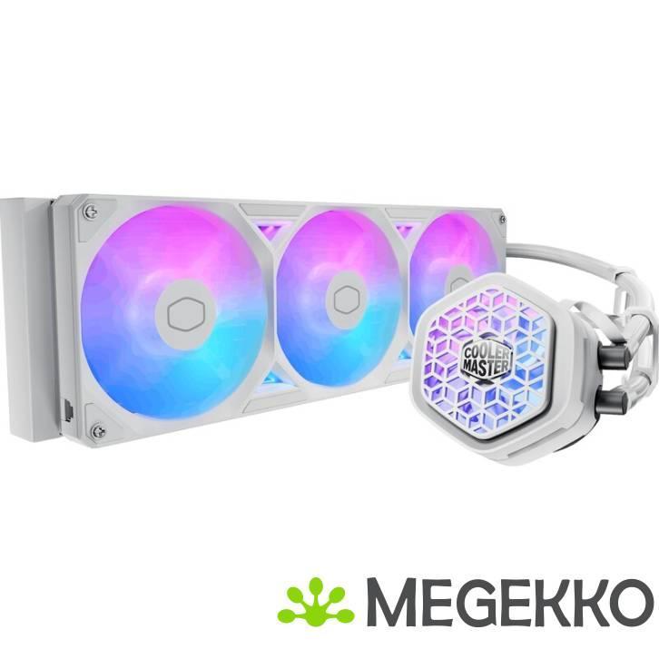 Cooler Master MasterLiquid Atmos II VRM Fan 360 - Wit, Computers en Software, Computerkoelers, Nieuw, Verzenden