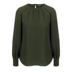 Liu Jo • groene blouse met open mouwen • XS (IT40), Kleding | Dames, Truien en Vesten, Nieuw, Groen, Maat 34 (XS) of kleiner, Liu Jo