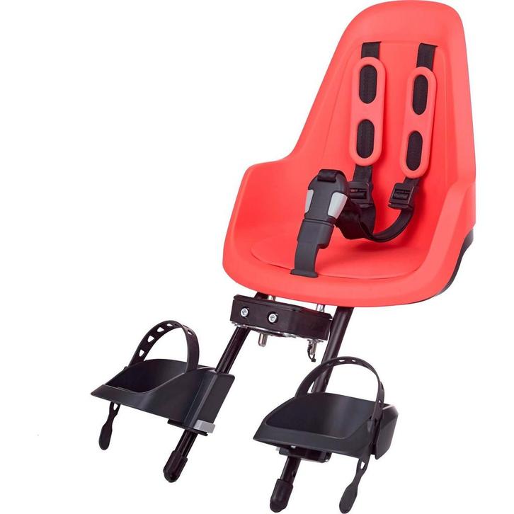 Bobike Mini One Fierce Flamingo Voorstoeltje, Fietsen en Brommers, Fietsaccessoires | Fietsstoeltjes, Nieuw, Verzenden