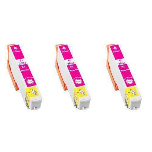 Epson compatible T2633 (T26XL) inktcartridge magenta, 3 pak, Computers en Software, Printers, Verzenden