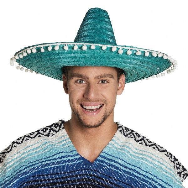 Groene Sombrero Fernando Mexico, Kleding | Dames, Carnavalskleding en Feestkleding, Verzenden