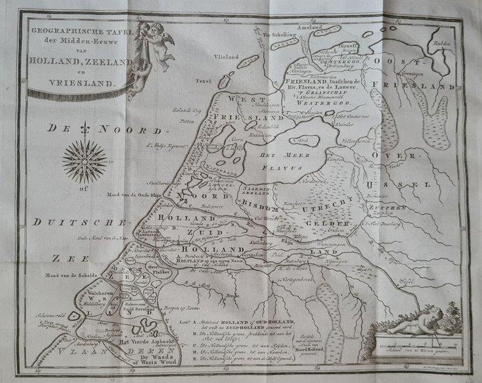 Jan Wagenaar - Vaderlandsche historie met kaarten, platen -, Antiek en Kunst, Antiek | Boeken en Bijbels