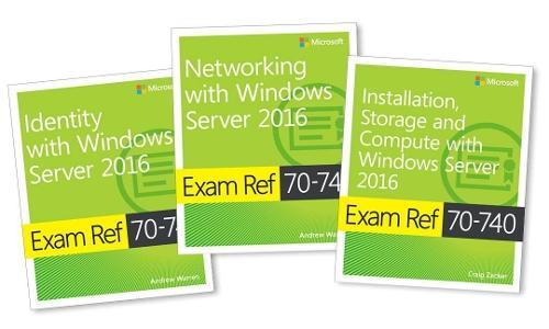 MCSA Windows Server 2016 Exam Ref 3-Pack, Boeken, Studieboeken en Cursussen, Verzenden