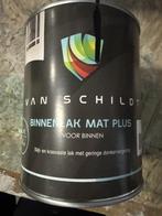 Binnenlok Mat - ZWART - 1 liter, Doe-het-zelf en Verbouw, Verf, Beits en Lak, Zwart, Nieuw, Ophalen of Verzenden, Verf