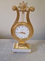 Horloge Lyre - Hour Lavigne - Verguld metaal, Marmer -, Antiek en Kunst, Antiek | Klokken