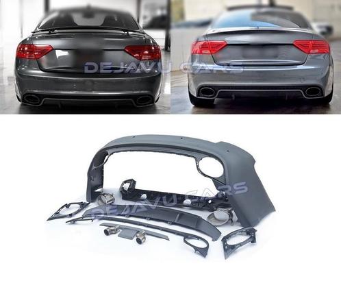 RS5 Look Achterbumper voor Audi A5 8T Coupe & Cabrio, Auto-onderdelen, Carrosserie en Plaatwerk, Achter, Bumper, Nieuw, Audi, Ophalen of Verzenden