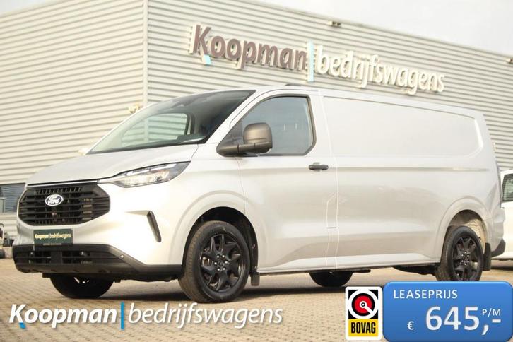 Ford Transit Custom 320 2.0TDCI 136pk, Auto's, Bestelauto's, Onderhoudsboekje, Lease, Automaat, Overige kleuren, Ford, Financial lease