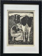 Jan Mankes (1889-1920), after - Originele Houtsnede