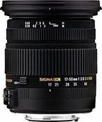 Sigma 17-50 mm F2.8 DC EX HSM OS 77 mm filter (geschikt voor, Verzenden, Zo goed als nieuw, Standaardlens