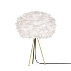 Umage Eos Tafellamp, frame messing/lampenkap wit - ø¸45 cm, Huis en Inrichting, Lampen | Tafellampen, Verzenden, Nieuw