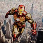 David Law - Crypto Iron Man - Format XL 60x60, Antiek en Kunst