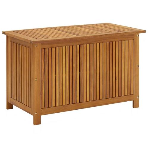 Tuinbox 90x50x58 cm massief acaciahout (Schuurtjes-Rekken), Tuin en Terras, Tuinhuizen, Nieuw, Verzenden