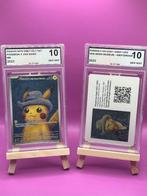 Pokémon - 2 Graded card - Pikachu - UCG 10, Nieuw