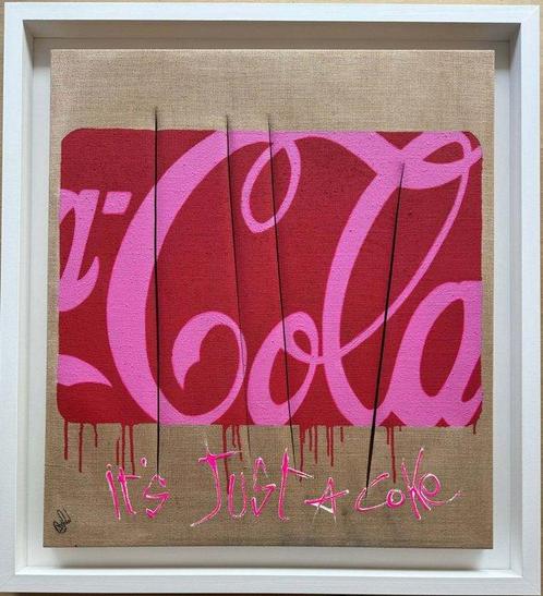 Eddy Reel (XX) - Its just a coke, Antiek en Kunst, Kunst | Schilderijen | Modern