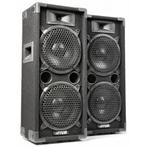 MAX MAX28 1600W Disco Speakerset 2x 8, Audio, Tv en Foto, Luidsprekers, Verzenden, Nieuw