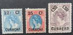Curaçao 1901/1902 - Overdrukken frankeerzegels - NVPH 26-28, Gestempeld