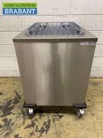 RVS Mobile Waskrattenwagen Waskrattendispenser 50 x 50 cm, Ophalen of Verzenden, Gebruikt