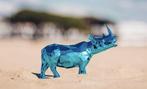 Richard Orlinski (1966) - Rhinocéros bleu
