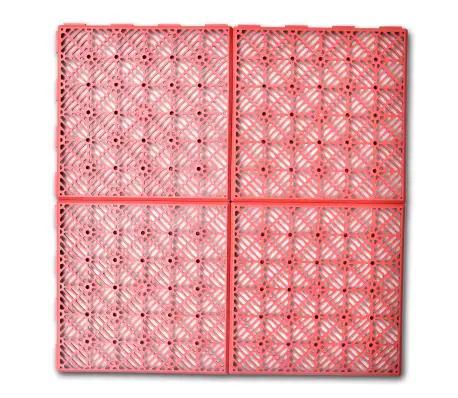 VidaXL terrastegels, donkerrood, 29 x 29 cm, Diversen, Overige Diversen, Ophalen