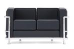 Designer Chairs Clear Package 01-LT-06 Corbusier sofa zwart, Nieuw, Verzenden