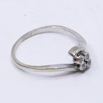 Ring - 18 karaat Witgoud - 0.04ct. tw. Diamant (Natuurlijk), Nieuw