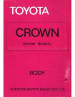 1975 TOYOTA CROWN CARROSSERIE WERKPLAATSHANDBOEK ENGELS, Auto diversen