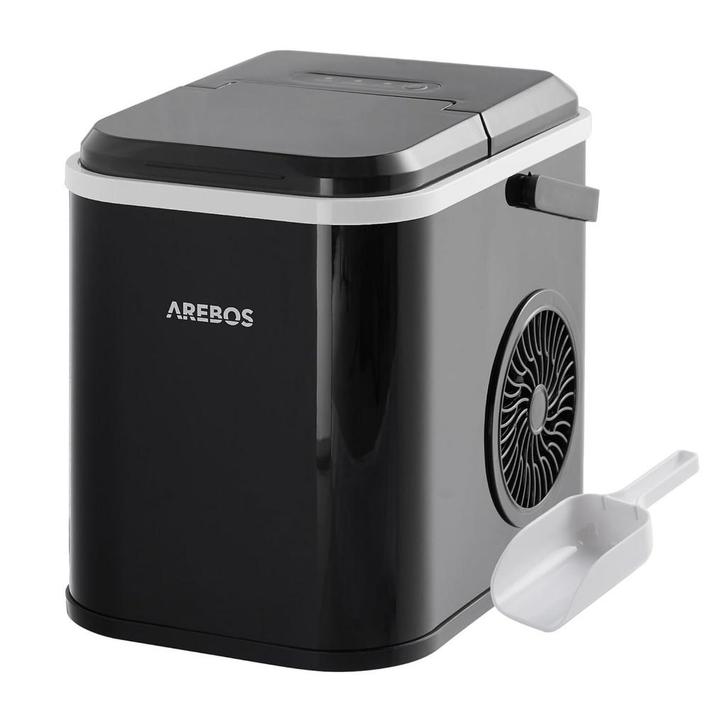 Arebos IJsblokjesmachine, 12 kg/24 uur, ijsblokjesmaker R600, Witgoed en Apparatuur, Overige Witgoed en Apparatuur, Nieuw, Verzenden