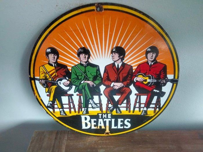 Beatles - Emaille bord - Emaille, Cd's en Dvd's, Vinyl Singles