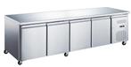 Koelwerkbank - 553 L - 223 cm - 4 Deuren, Zakelijke goederen, Horeca | Keukenapparatuur, Verzenden, Nieuw in verpakking, Koelen en Vriezen