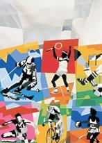 Ugo Nespolo (1941) - Arte&Sport - Big Size, Antiek en Kunst