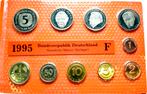 Munten set 1 Pfennig bis 5 Mark 1995 F Brd:, Postzegels en Munten, Munten | Europa | Niet-Euromunten, Verzenden