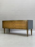 Dressoir - Hout, Messing - vintage dressoir/ladekast uit de