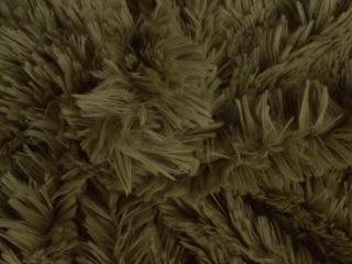 Langharig bont stof – Taupe, Hobby en Vrije tijd, Stoffen en Lappen, 120 cm of meer, 200 cm of meer, Overige kleuren, Nieuw, Polyester