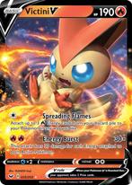 Victini V  025/202 (Pokemon Singles, Pokemon TCG), Hobby en Vrije tijd, Verzamelkaartspellen | Pokémon, Ophalen of Verzenden, Nieuw