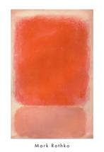 Kunstdruk Mark Rothko Red and Pink on Pink 1953 55,5x81,5cm, Verzenden, Nieuw