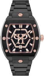 Philipp Plein PWPUA1025 Hexagon Phantom horloge, Overige merken, Staal, Verzenden, Polshorloge