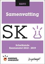 ExamenOverzicht   Samenvatting Scheikunde HAVO 9789492871541, Zo goed als nieuw