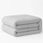 Easy Dekbed Zonder Overtrek - Licht Zilvergrijs, Verzenden, Nieuw