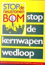 vintage poster over demonstratie tegen kernenergie (Posters), Verzamelen, Verzenden, Nieuw, Overige onderwerpen, Met lijst
