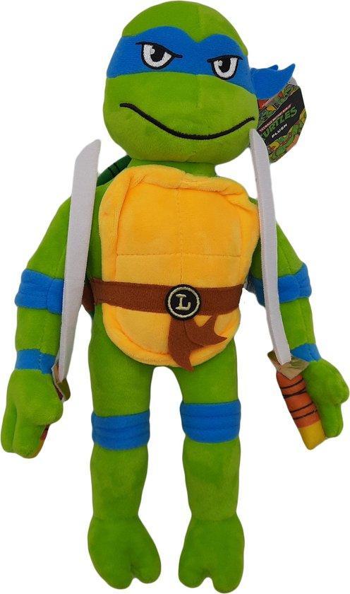 Teenage Mutant Ninja Turtles - Leonardo - Pluche Knuffel -, Kinderen en Baby's, Speelgoed | Overig, Verzenden