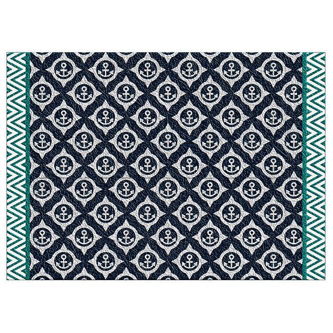 Entree Mat SOFT Blauw 70 x 50 cm, Watersport en Boten, Overige Watersport en Boten, Nieuw, Ophalen of Verzenden